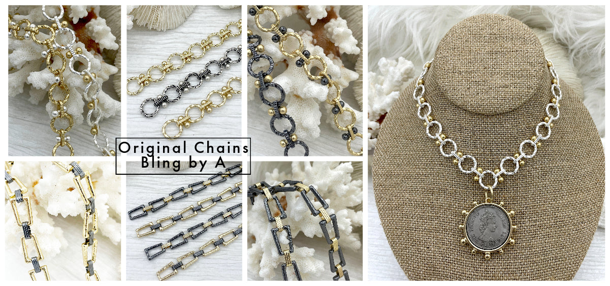 Chanel Chain Fringe CC Necklace